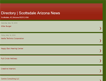 Tablet Screenshot of directory.scottsdalearizonanews.com
