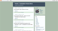 Desktop Screenshot of events.scottsdalearizonanews.com