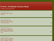 Tablet Screenshot of events.scottsdalearizonanews.com